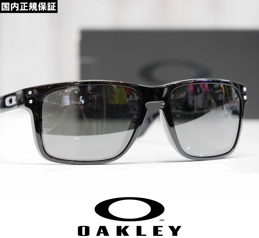 OAKLEY オークリー サングラス HOLBROOK XL - Polished Black / Prizm Black Iridium プリズムレンズ OO9417-1659 国内正規品｜スノーボードショップWM