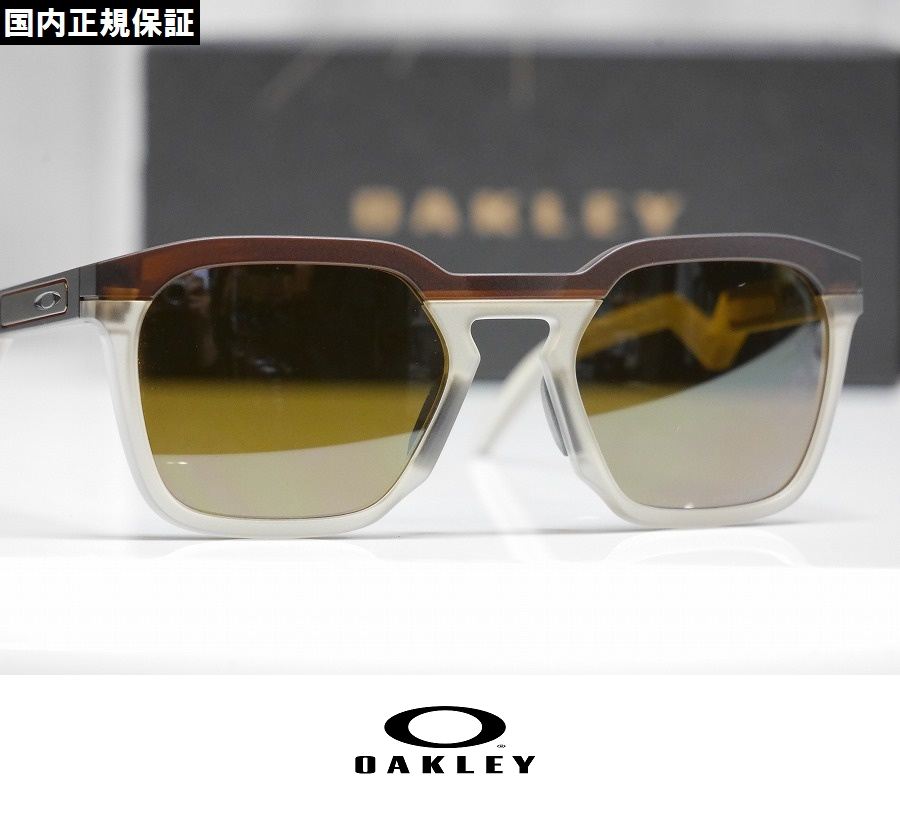 OAKLEY オークリー サングラス HSTN SQ - Matte Rootbeer / Prizm Tungsten プリズムレンズ OO9533-0354 国内正規品｜スノーボードショップWM 15,523円