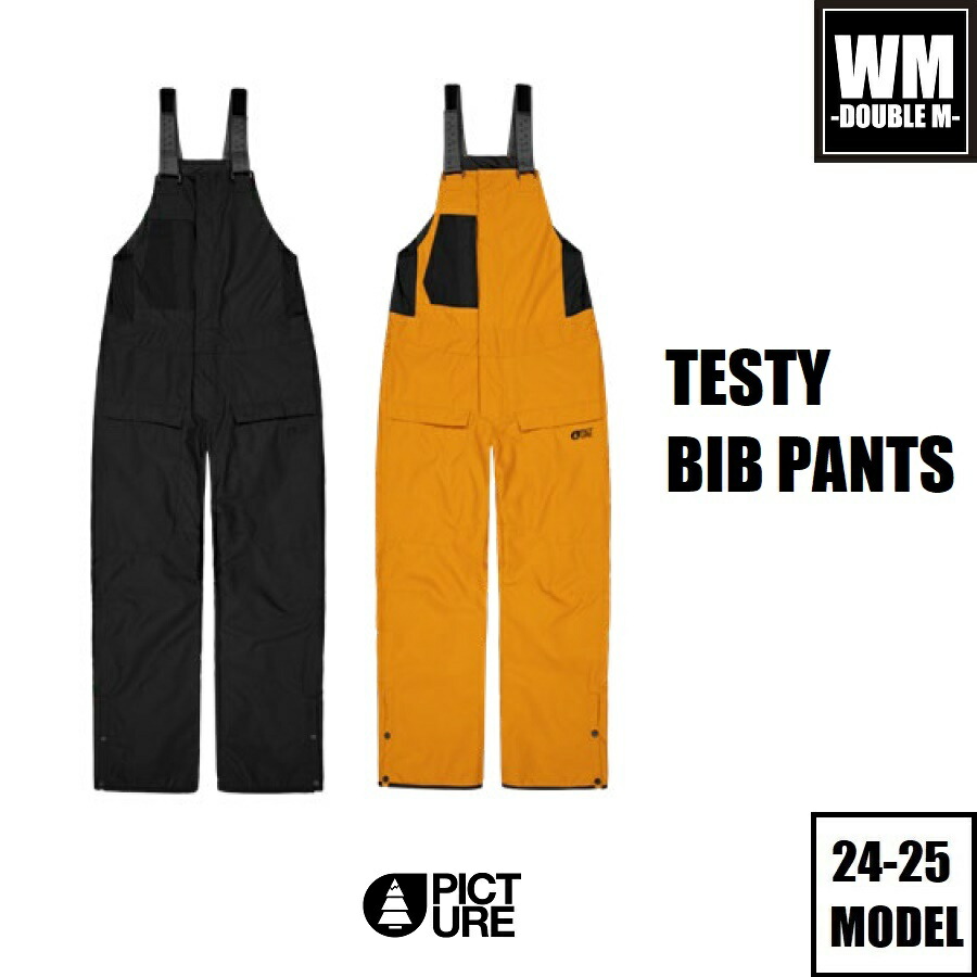 楽天市場】23-24 PICTURE ピクチャー WELCOME 3L BIB PANTS ウェルカム