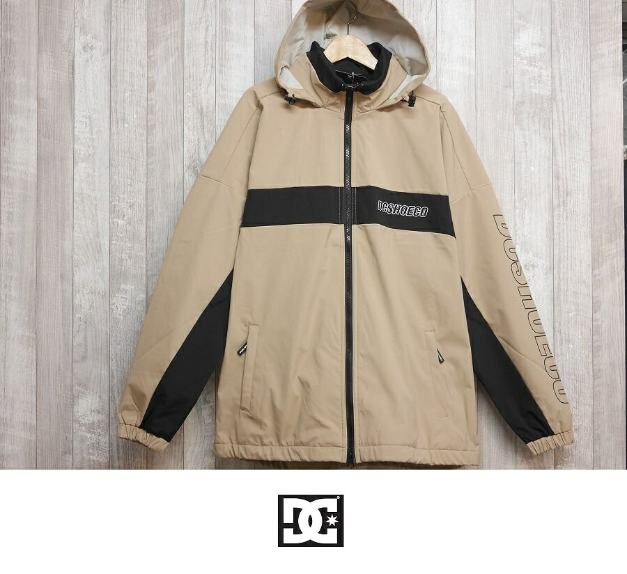 24-25 DC SNOW STAND ZIP JK - Beige(BEG) - 国内正規品 スノーボード ジャケット|スノーボードショップWM