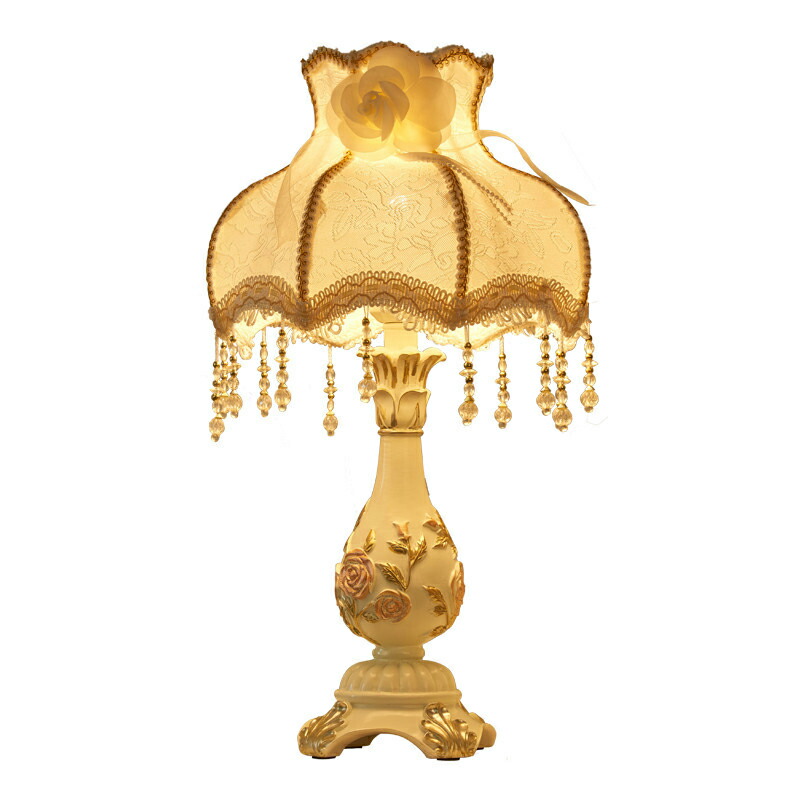 アンティーク　お花　卓上ライト テーブルライト 卓上ランプ おしゃれ led対応 ガラス お花 フラワー