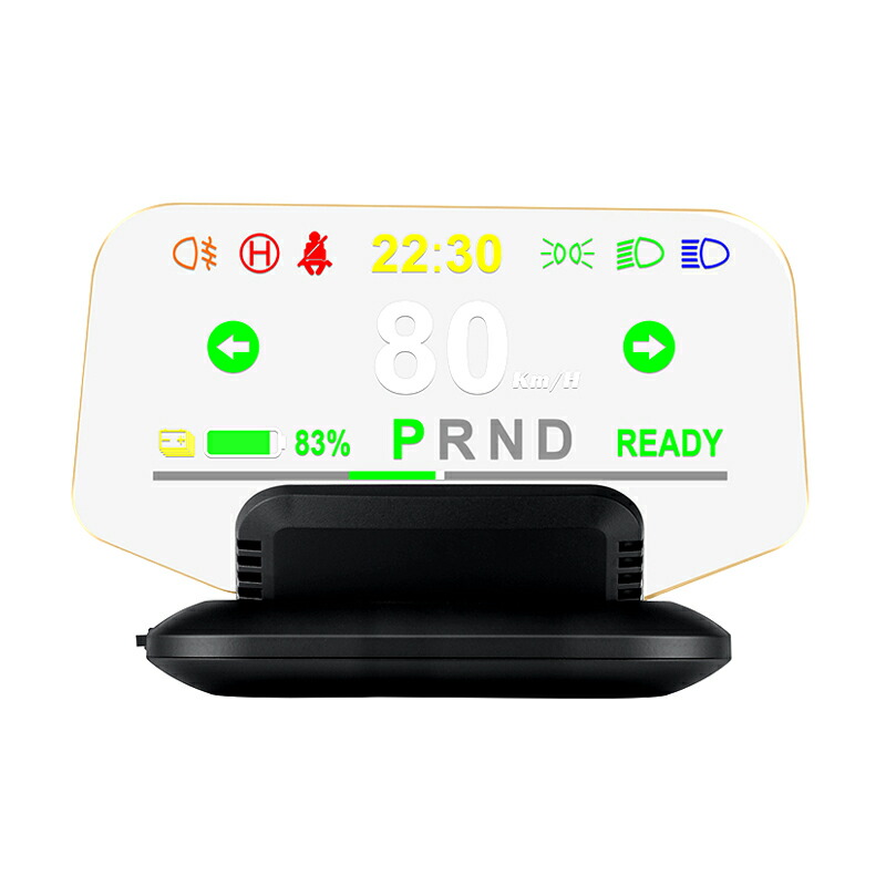 楽天市場】HUD ヘッドアップディスプレイ OBD テスラ Model3