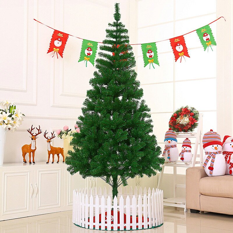 装飾なし クリスマスツリー本体 ヌードツリー 組立簡単 収納便利 180cm wn-sdzb-ls-01.jpg