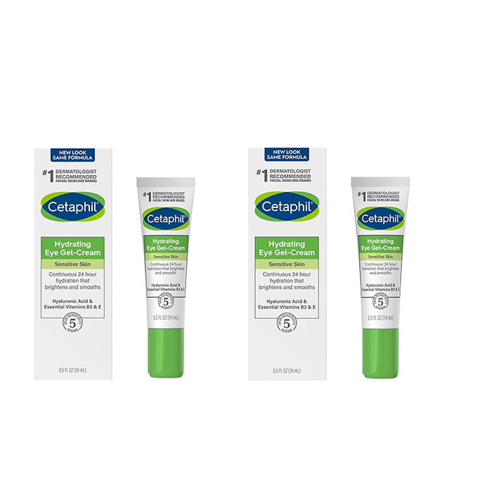 お得な2個セット！Cetaphil セタフィル　高保湿アイジェルクリーム　Hydrating Eye Gel Cream　ヒアルロン酸配合　14ｍｌ×2本