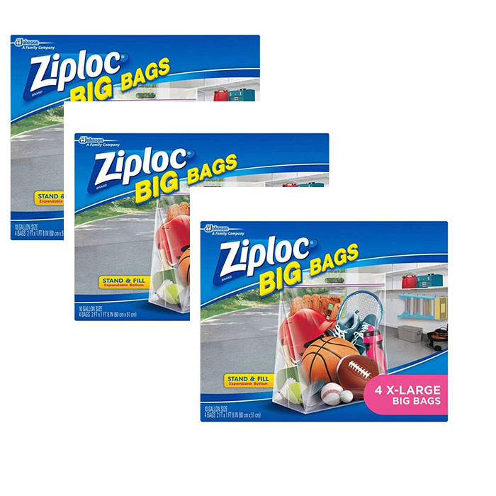 Big ziplock online bags