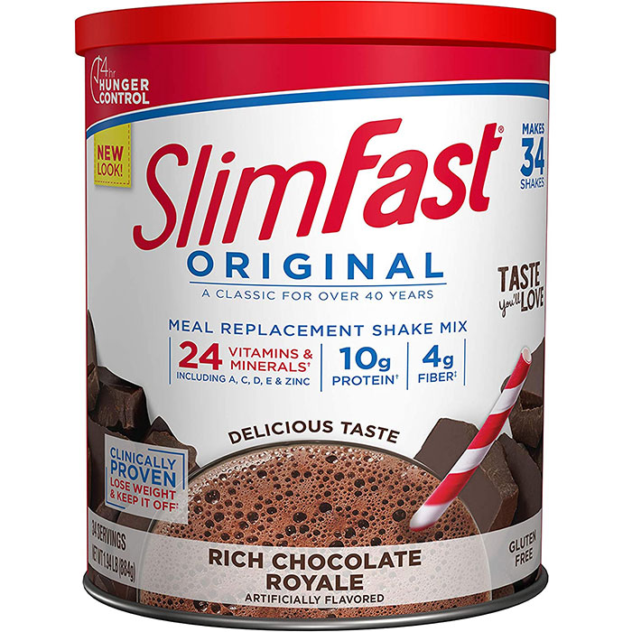 【楽天市場】お得な大容量！スリムファスト リッチチョコレート ロイヤル 34食分・SlimFastShake Mix・34 Servings