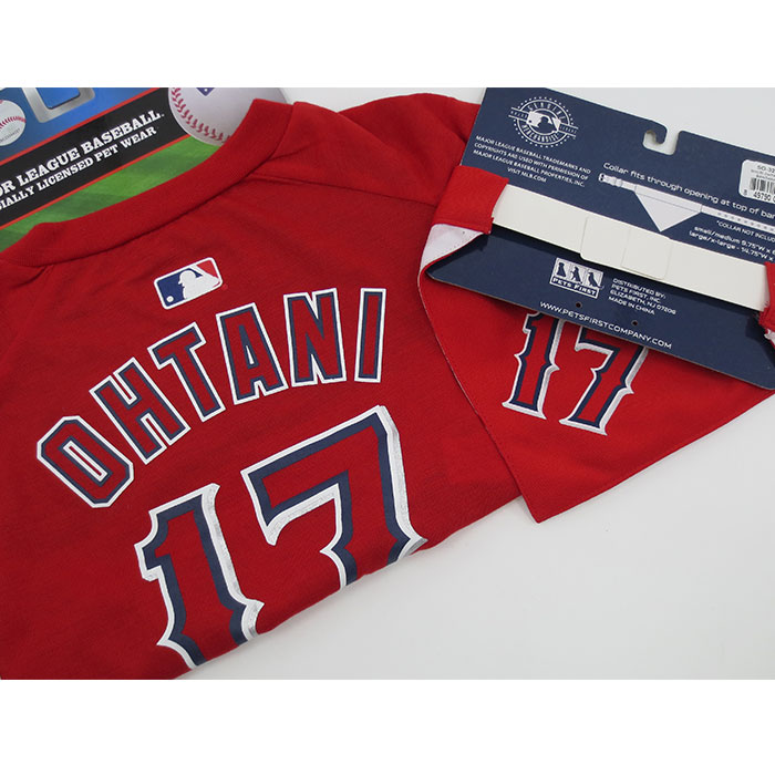 Mサイズ 在庫あり Mlb ロサンゼルス Angels エンゼルス 大谷翔平名前入り Tシャツ バンダナペットアイテム 2点セット レプリカ 野球 ペット犬用 Timgroomarchitects Com