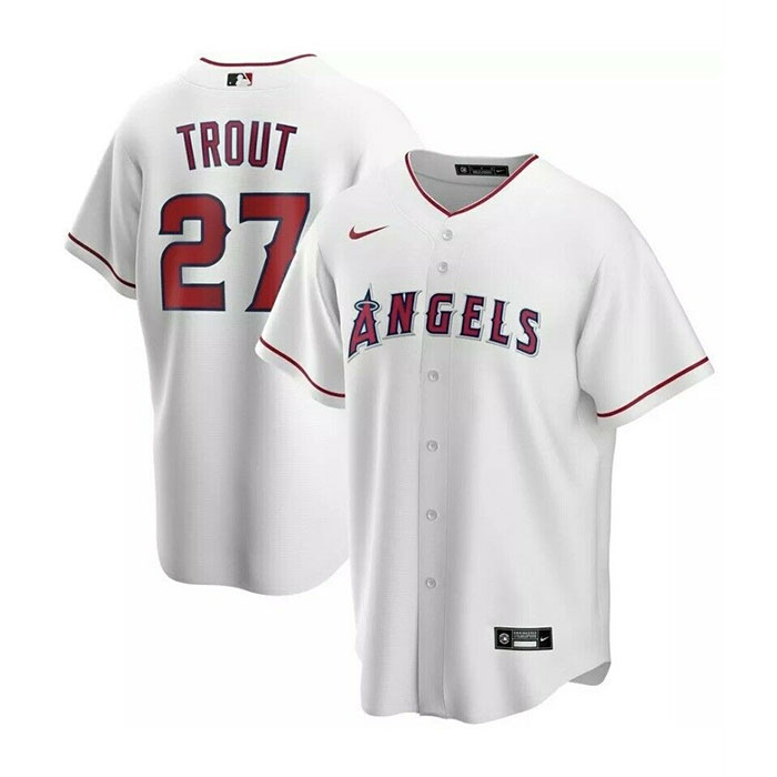 在庫あり Youth ジュニアサイズ Mlb オフィシャル エンジェルス マイクトラウト選手 Mike Trout Nike ナイキ レプリカ ユニフォーム ホワイト Lサイズ Lindnercapital Com