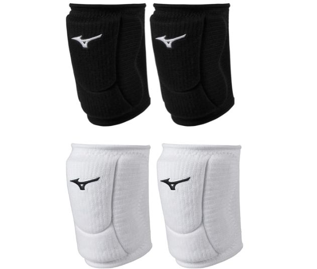 ミズノ USA モデル Mizuno 　バレーボール ニーパッド レディース 膝サポーター 2個入り 軽量 通気性 ブラック 海外モデルWomen's LR6 Pro ECO Volleyball Knee Pads 480211｜Wolfgang G