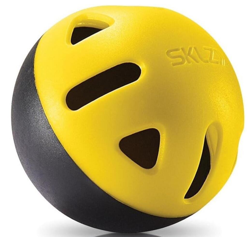 【正規品】【アメリカベストセラー】12個入り SKLZ インパクト リミテッドフライト 練習用ベースボール（EVA製）打撃練習ボール　野球バッティング練習用ボール