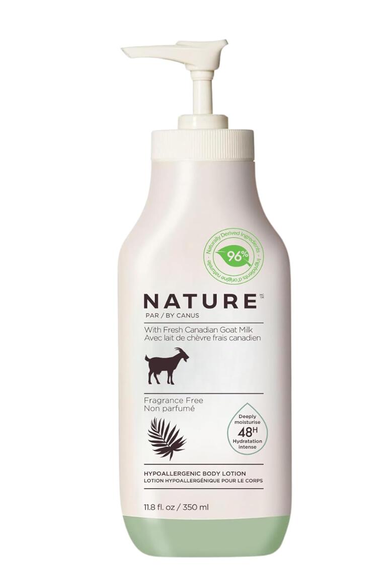 ゴートミルク ボディローション 無香料 350ml Goat Milk Lotion, Creamy Fragrance Free, Moisturizing Goat Milk Skin Lotion for Women and Men, Dry Skin Hydration with Fresh Goat's Milk, 11.8 oz