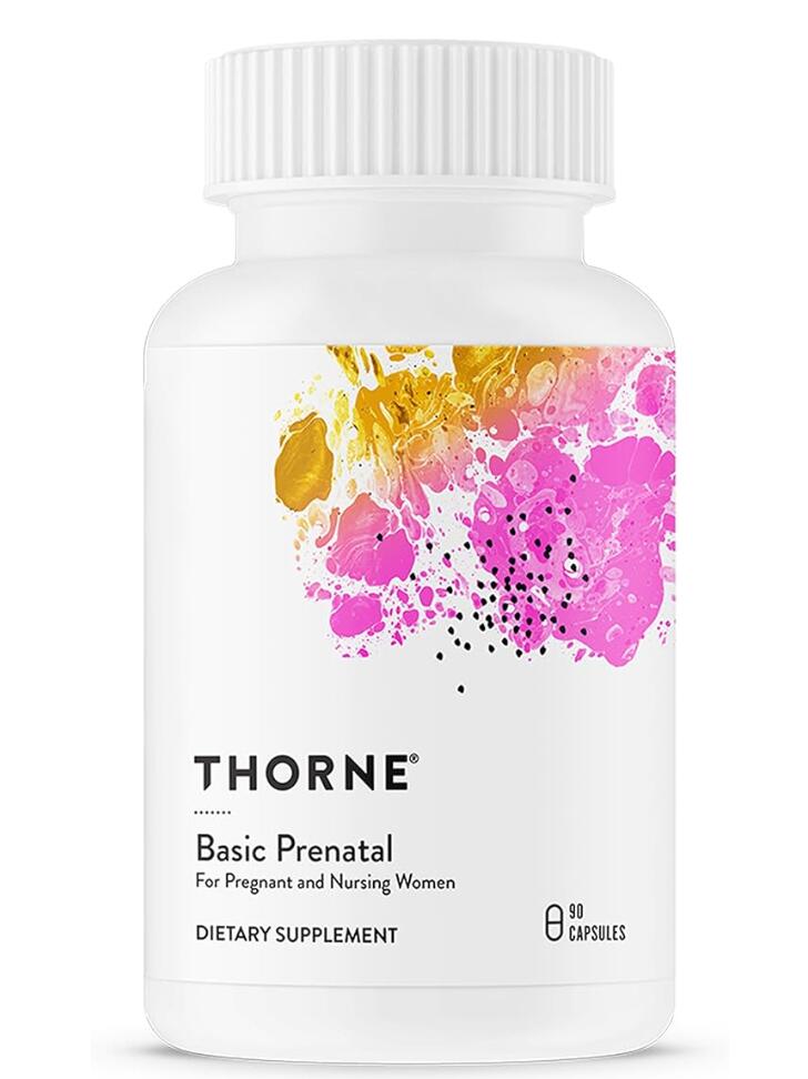 【懐胎期の難しいな体に】【葉酸】Thorne Research社製 (ソーンリサーチ) ・ 第一義的 プリネイタル 懐胎期・授乳期用加えること 30回分】Basic Prenatal - Well-Researched Folate Multi for Pregnant \u0026 Nursing Women - Includes 18 Vitamins \u0026 Minerals