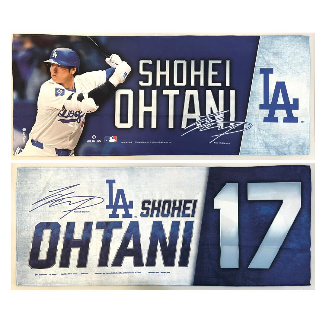 楽天市場】【数量限定・在庫あり/ 即日発送】MLB オフィシャル・LA ドジャース 17 大谷翔平 選手 プレミアムペナント オフィシャル フラッグ 旗  Shohei Ohtani Los Angeles Dodgers WinCraft 12