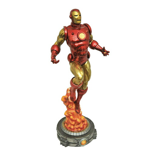 人気絶頂 マーベルコミック アイアンマン ２８ｃｍ フィギュア Classic Iron Man Pvc Figure Statue 肌触りがいい Wbsu Ac In