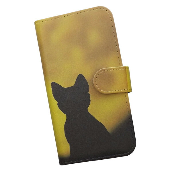 楽天市場 スマホケース 手帳型 全機種対応 プリントケース 狼 月 山 夜空 星 ウルフムーン