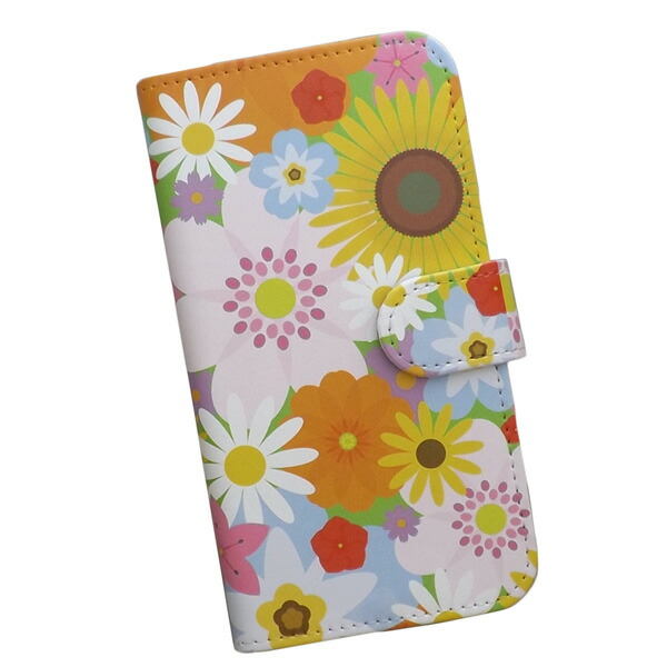Lサイズ Flower Flip Case スマホ　ケース　手帳型　フラワー 楽天市場】スマホケース 手帳型 全機種対応 プリントケース 花