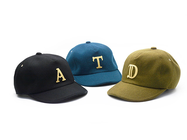 全3色【AT-DIRTY/アットダーティー】2024AW「Trucker's Wool Cap/トラッカーズウールキャップ」 (NEW NAME/ノーネーム/DRESS HIPPY/ドレスヒッピー/神戸/アメカジ/ハーレー/バイカー/バイク/ホットロッド/WOLF PACK/ウルフパック)