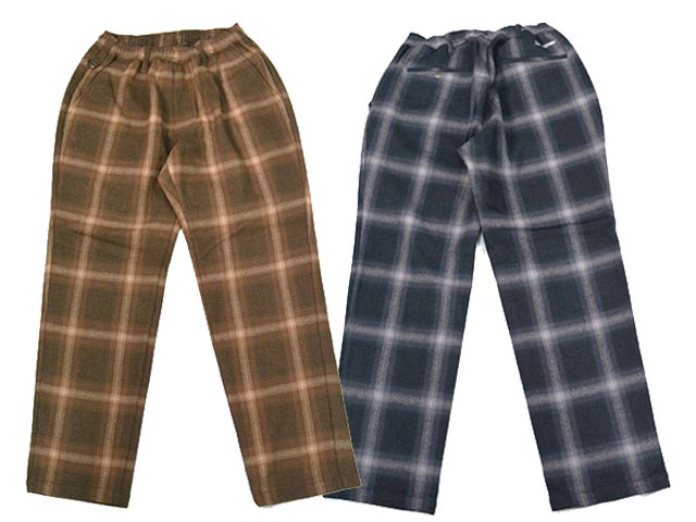 (30% OFF)全2色【BLUCO/ブルコ】2025AW「Ombre Check Warm Easy Pants/オンブレチェックウォームイージーパンツ」(157-41-044)(UNCROWD/アンクラウド/アメカジ/アウトドア/ミリタリー/ハーレー/バイ鉄道車両/熱っぽい極点/ホイールズアパレル/WOLF PACK/狼容器に並べる)
