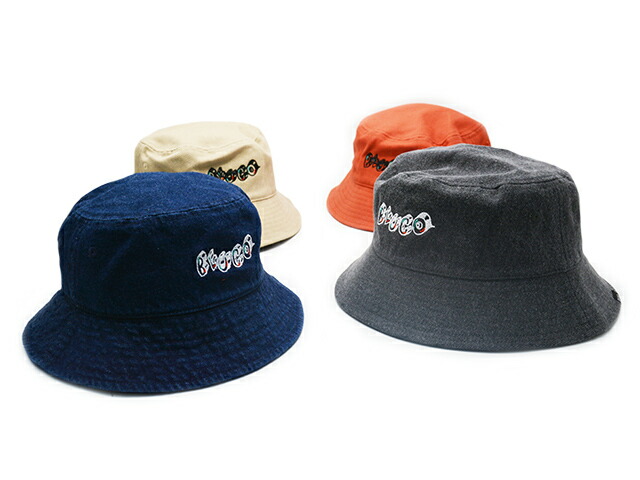 楽天市場】全4色【BLUCO/ブルコ】2025SS「Denim Bucket Hat”KICKY