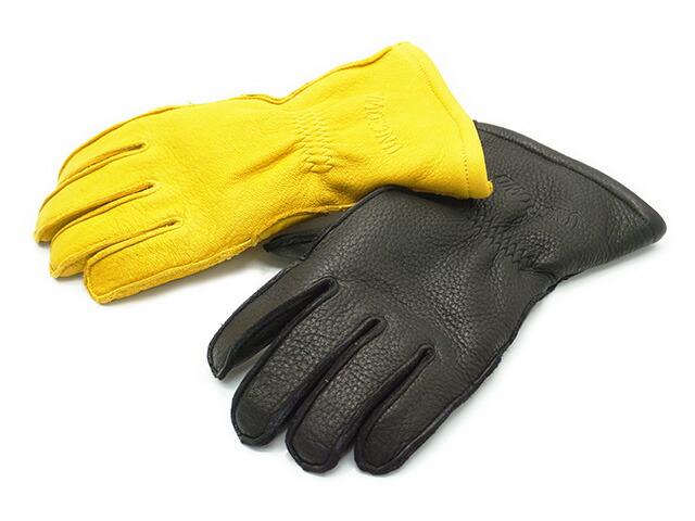 全2色【UNCROWD/アンクラウド】2024AW「Deerskin Heavy Winter Glove/ディアスキンヘヴィーウィンターグローブ」(247-66-013) (BWG/BLUCO/ブルコ/アメカジ/アウトドア/ハーレー/バイカー/ホットロッド/ホイールズアパレル/プレゼント/WOLF PACK/ウルフパック)