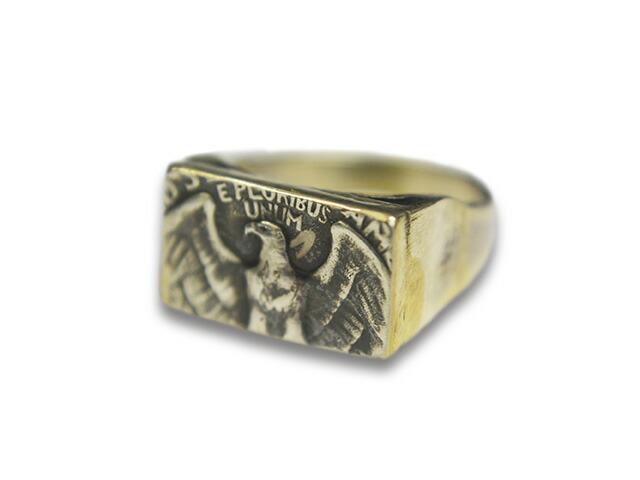 【CHOOKE/車輪止め】「American Eagle Chip Ring”Washington”/アメリカンイーグルチップリング”ワシントン州”」(C-27B)【相応う】(年寄りの鋳貨/アンティーク鋳貨/ヴィンテージコイン/原住民付属物/ハーレー/アメカジ/差し上げ物/狼容器に並べる)