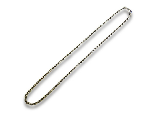 【CHOOKE/車輪止め】「Necklace Chain”Small Oval”/首飾りチェーン店”スモールオーバル”」(E-7/55珊)(年寄りの鋳貨/アンティーク鋳貨/ヴィンテージコイン/原住民付属物/ハーレー/アメカジ/差し上げ物/WOLF PACK/狼容器に並べる)
