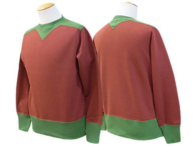 【FREE WHEELERS/フリーホイーラーズ】2024FW「Athletic Sweat Shirts/アスレチックスウェットシャツ」(2434001) (ホイールズアパレル/アメカジ/アウトドア/ミリタリー/ハーレー/ホットロッド/WOLF PACK/ウルフパック)