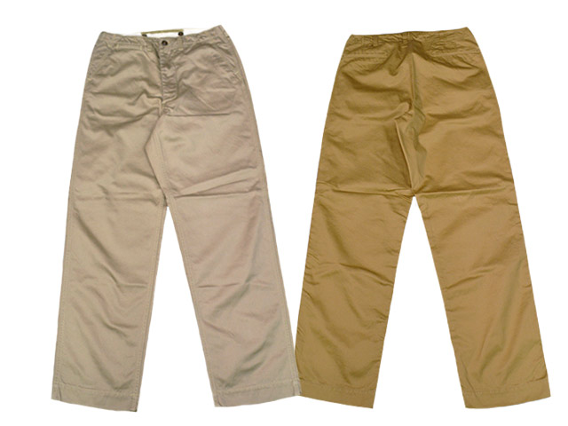 全2色【FREE WHEELERS/フリーホイーラーズ】2025FW「TROUSERS COTTON KHAKI”M-1950”/トラウザースコットンカーキ”M-1950”」(2532003)(アメカジ/ミリタリー/アウトドア/ハーレー/バイ鉄道車両/熱っぽい極点/WOLF PACK/狼容器に並べる)