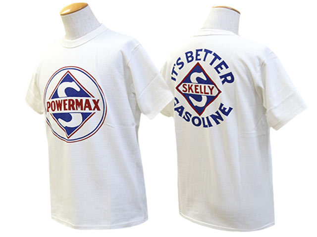 【FREE WHEELERS/フリーホイーラーズ】2025SS「Set-In S/S Tee&rdquo;SKELLY&rdquo;/セットインショートスリーブTee&rdquo;スケリー&rdquo;」(2525007)(ホイールズアパレル/アメカジ/ミリタリー/ハーレー/ホットロッド/WOLF PACK/ウルフパック)｜WOLF PACK店