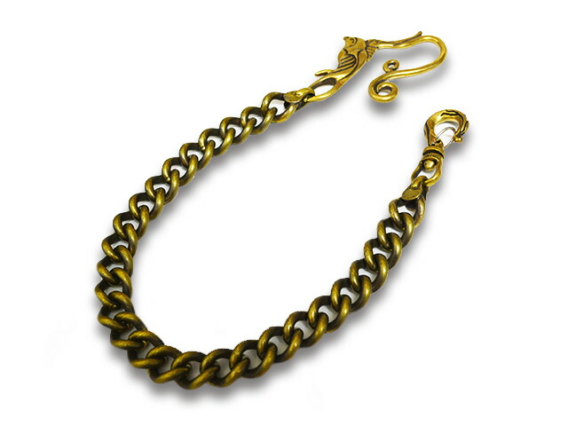【galcia/ガルシア】×【GANGSTERVILLE/ギャングスタービル】「Swallow Brass Wallet Chain/スワローブラスウォレットチェーン」(GSG-OS-BWC001) (Silver925/Brass/アクセサリー/ジュエリー/ハーレー/プレゼント/アクセサリー/アメカジ/WOLF PACK/ウルフパック)