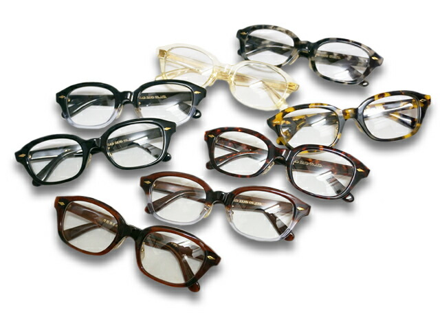 (30% OFF)全7色【GLAD HAND/グラッドハンド】×【MASAHIKO NIWA/丹羽雅彦】「J-IMMY GLASSES”ORNAMENT”/ジミー水のみ”飾りつけ”」(GOLD)(GANGSTERVILLE/ギャングスタービル/WEIRDO/ウィアード/メガネ/黒眼鏡/鯖江/WOLF PACK/狼容器に並べる)