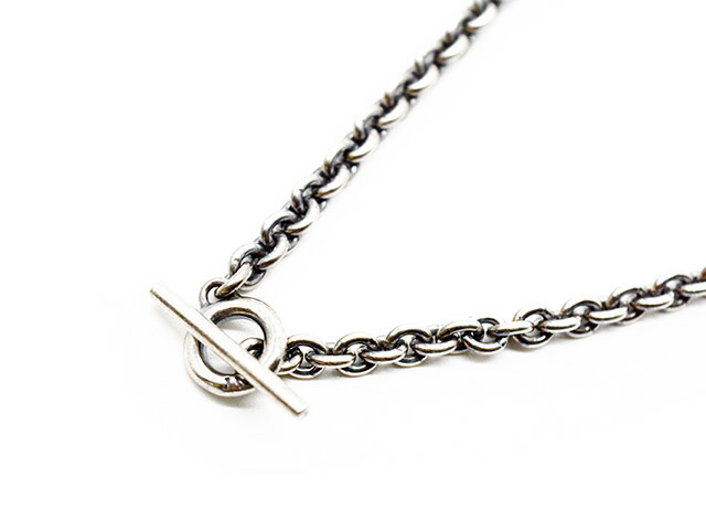 【Jango/ジャンゴ】「Oval Neck Chain”45-45”/オーバルネックチェーン”45-45”」(JAC-45-45) (GERUGA/ゲルガ/LOST CONTROL/ロストコントロール/ハーレー/プレゼント/アクセサリー/アメカジ/ホイールズアパレル/ホットロッド/WOLF PACK/ウルフパック)