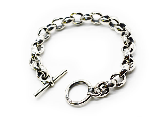 【Jango/ジャンゴ】「Bracelet-04/腕輪-04」(JBR-04)(Silver925/GERUGA/先だつものガ/LOST CONTROL/ロスト取り締まる/ハーレー/差し上げ物/しろがね色/佩び物/アメカジ/ホイールズアパレル/熱っぽい極点/WOLF PACK/狼風呂敷き包み)