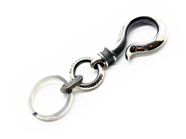 【Jango/ジャンゴ】「Key Holder-09/キーホルダー-09」(JKH-09)(Silver925/GERUGA/先だつものガ/LOST CONTROL/ロスト抑えつける/ハーレー/差し上げ物/しろがね色/付属物/アメカジ/ホイールズアパレル/熱っぽい極点/WOLF PACK/狼容器に並べる)