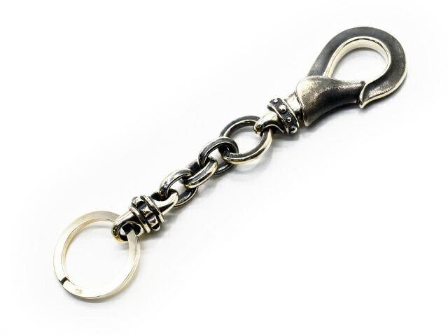 【Jango/ジャンゴ】「Key Holder-11 Custom/キーホルダー-11カスタム」(JKH-11-CUSTOM)(Silver925/GERUGA/先だつものガ/LOST CONTROL/ロスト抑えつける/ハーレー/差し上げ物/しろがね色/付属物/アメカジ/ホイールズアパレル/熱っぽい極点/WOLF PACK/狼容器に並べる)
