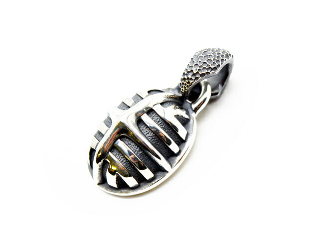 【Jango/ジャンゴ】「Neck Top-12A/ネックトップ-12A」(JNT-12A) (Silver925/GERUGA/ゲルガ/LOST CONTROL/ロストコントロール/ハーレー/プレゼント/シルバー/アクセサリー/アメカジ/ホイールズアパレル/ホットロッド/WOLF PACK/ウルフパック)