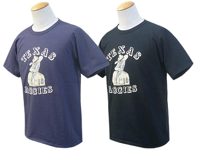 全2色【JELADO”ATHLETIC BRAND”/ジェラード”アスレチックブランド”】2024MS「Texas Aggeis S/S Tee/テキサスアギーズショートスリーブTee」(AB02222) (The 2 Monkeys/ザ トゥーモンキーズ/アメカジ/WOLF PACK/ウルフパック)