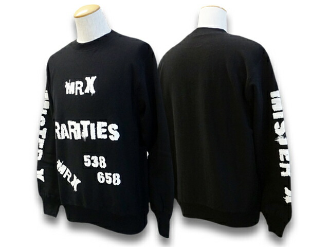 【MISTER X/旦那エックス】2022AW「Rarities 12薬局衡オンス Heavy Weight Sweat/レアリティーズ12薬局衡オンスヘビーウェイトスウェット」(22AW-MRX-03)【相応う】(UNCHANGING LOVE/アンチェンジングラブ/POP EYES/ポップアイズ/アメカジ/WOLF PACK/狼容器に並べる)