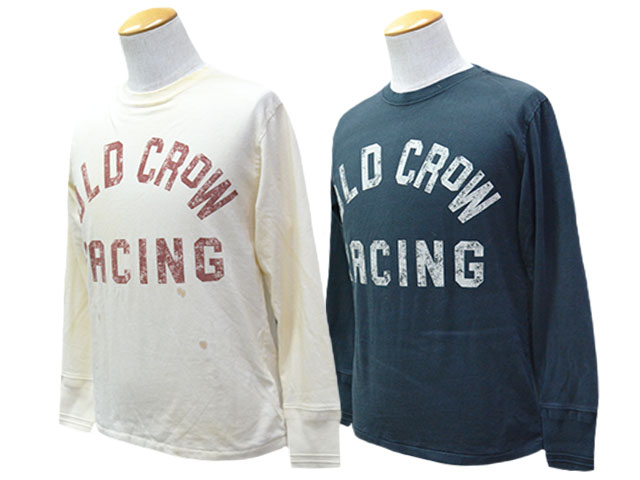 全2色【OLD CROW/オールドクロウ】2025AW「Racing L/S Tee/レーシングロングスリーブTee」(OC5301)(GANGSTERVILLE/ギャングスタービル/WEIRDO/ウィアード/GLAD HAND/アメカジ/WOLF PACK/ウルフパック)