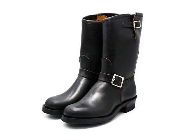 【Makers/メイカーズ】「11inch Engineer Boots&rdquo;LEALAND&rdquo;/11インチエンジニアブーツ&rdquo;リーランド&rdquo; 」(MARYAM HORSE BUTT)(エンジニアブーツ/ワークブーツ/ドレスシューズ/アメカジ/ハーレー/ホットロッド/WOLF PACK/ウルフパック)｜WOLF PACK店