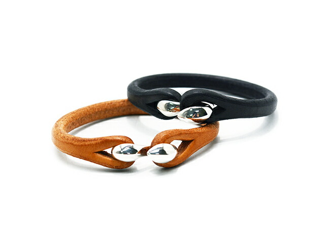 全2色【CRAMP by 池之端銀革店/クランプ バイ イケノハタギンカワテン】「Leather Single Wrap S-Kan Plain Bracelet/レザーシングルラップSカンプレーンブレスレット」(クロム-301)(バイ鉄道車両/ハーレー/アメカジ/お手々お手伝いさん/差し上げ物/WOLF PACK/狼風呂敷き包み)