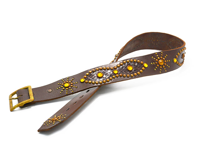 【HTC(Hollywood Trading Company)/エイチティーシー(ハリウッドトレーディングカンパニー)】「Leather Studs Belt\