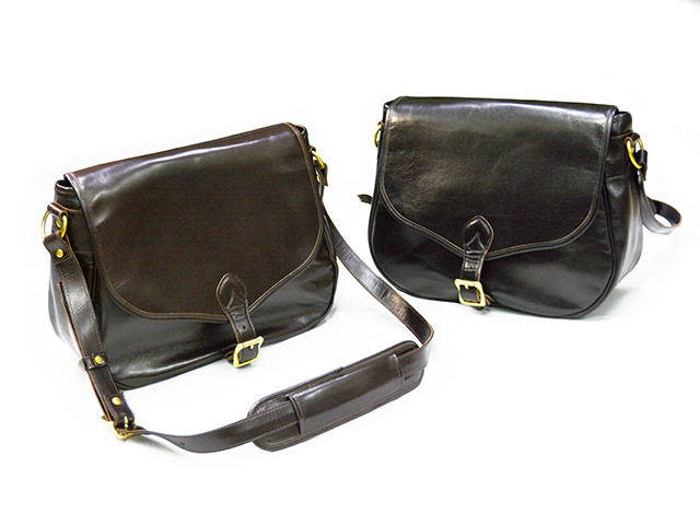 全2色【INCEPTION/インセプション】「Horse Hide Mail Bag”MEDIUM”/ホースハイドメールバッグ”ミディアム”」(IPHSB-11) (ACCEL COMPANY/アクセルカンパニー/アメカジ/レザー/馬革/ハーレー/バイカー/ホットロッド/鞄/バッグ/プレゼント/WOLF PACK/ウルフパック)