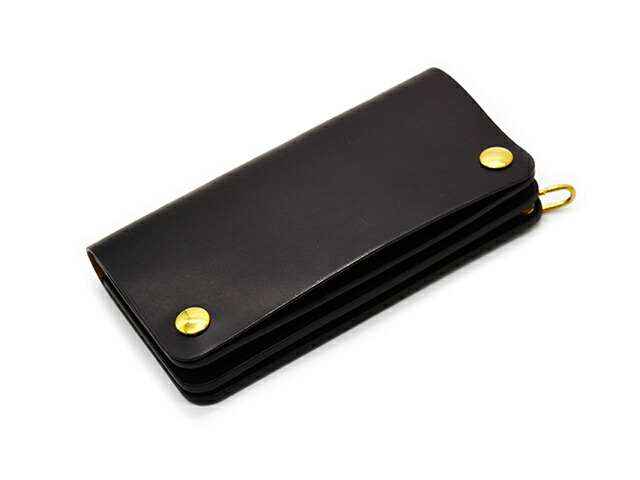 【ITUAIS /イトゥアイス】「Cavallo Trucker Wallet”GUIDI Cordvan”/カバーロトラッカーウォレット”グイディコードバン”」(アメカジ/お手々お手伝いさん/札入れ/なめし革/革/差し上げ物/WOLF PACK/狼風呂敷き包み)