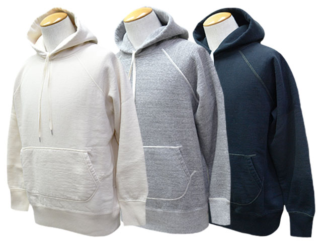 全3色【RAGGY CLOTHING/ラギークロージング】2025AW「Loopwheel Knit Sweat Pullover Hoodie/ループウィールニットスウェットプルオーバーフーディー」(GP-01)(アメカジ/ワークウエア/デニム/ジーンズ/ヴィンテージ/ハーレー/WOLF PACK/ウルフパック)｜WOLF PACK店