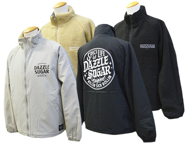 全3色【DAZZLE SUGAR/ダズルシュガー】2025SS「Crew Neck Sweat