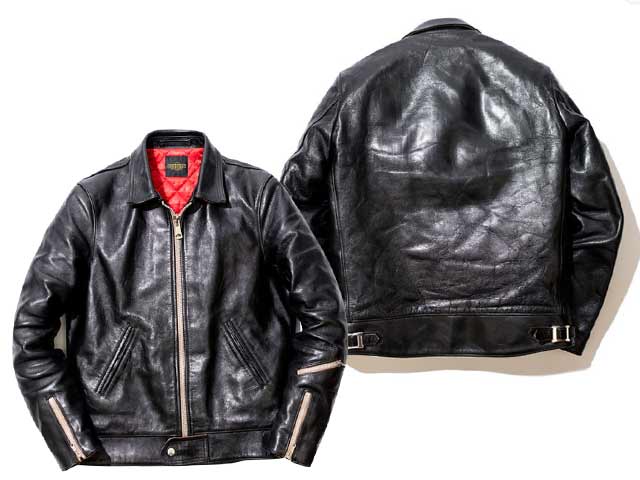 【FINE CREEK&CO/ファインクリークアンドコー】「Single Riders Jacket”Tylor Heavy Weight”/シングルライダースジャケット”タイラーヘビーウェイト”」(ACJK031)【予約商品/2026年中入荷予定】 (ファインクリークレザーズ/ハイラージレザーズ/ウルフパック)