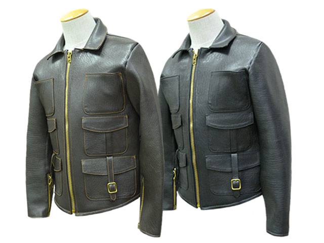 全2色【NAKED SUN/ネイキッドサン】「Thunder Road”Goat”/サンダーロード”ゴート”」(NS000002)(EAST WEST/イーストウエスト/ファインクリークレザーズ/ハイラージレザーズ/アメカジ/革ジャン/WOLF PACK/ウルフパック)|WOLF PACK店