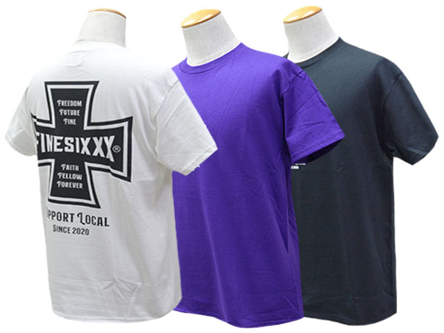 全3色【FINESIXXX/ファインシックス】2025SS「Fine Cross S/S Tee/ファインクロスショートスリーブTee」(FS-2025SS-003) (ホイールズアパレル/アメカジ/ハーレー/バイカー/バイク/チョッパー/ボバー/カスタム/ホットロッド/WOLF PACK/ウルフパック) 4,970円