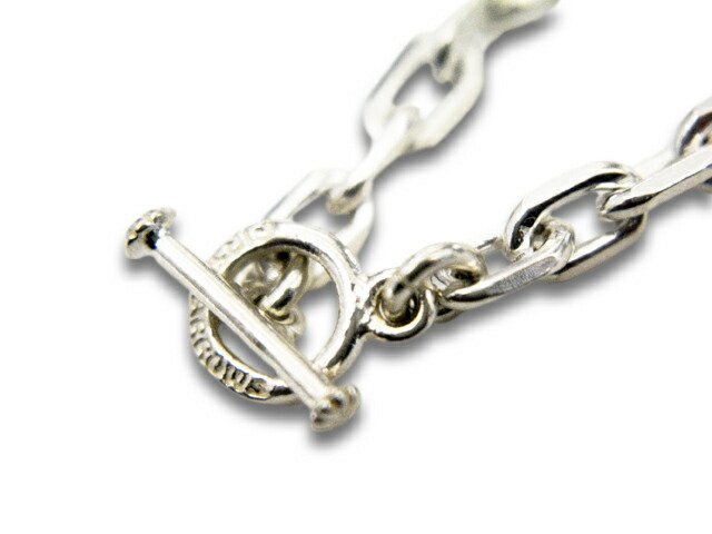 【FIRST ARROW\u0027s/ファーストアローズ】「Medium Necklace Chain with T-Bar/T赤ちょうちん付き添い人ミディアムネックレスチェーン」(O-062T)(原住民/北米インディアン/宝飾品/お手てお手伝いさん/しろがね色/アメカジ/ハーレー/付属物/差し上げ物/WOLF PACK/狼容器に並べる)